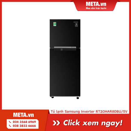 Xem ngay Tủ lạnh Samsung Inverter 208 lít RT20HAR8DBU/SV