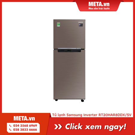 Xem ngay Tủ lạnh Samsung Inverter 208 lít RT20HAR8DDX/SV