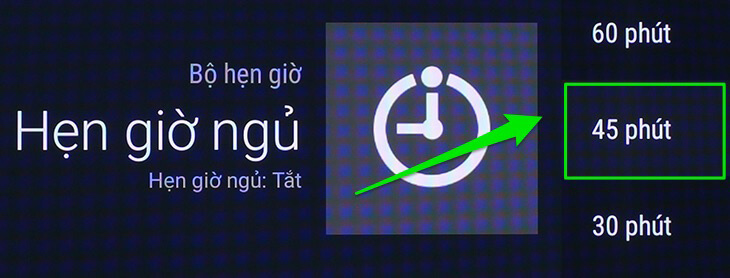 Lựa chọn tivi có chế độ hẹn giờ 