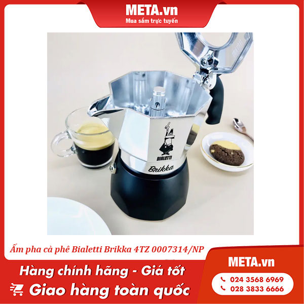 Ấm pha cà phê Bialetti Brikka 4TZ 0007314/NP