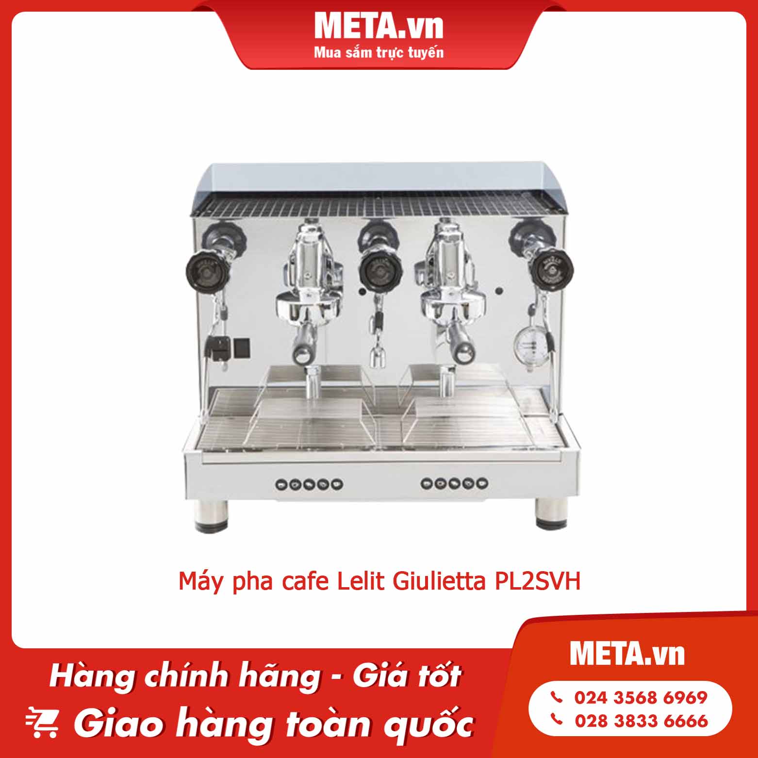 Máy pha cafe Lelit Giulietta PL2SVH