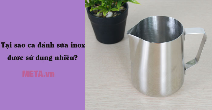 Ca đánh sữa inox vì sao được sử dụng nhiều