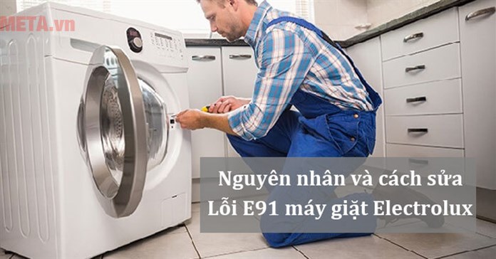 Máy giặt Electrolux báo lỗi E91: Nguyên nhân và cách sửa