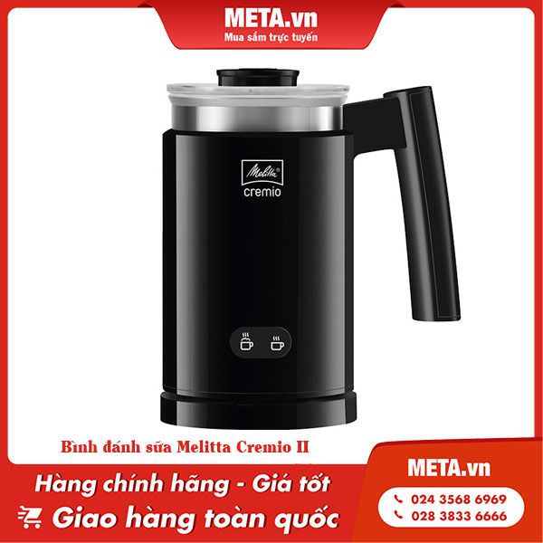 Bình đánh sữa Melitta Cremio II