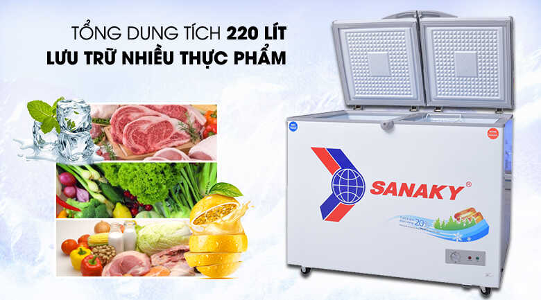 Công suất tủ đông là bao nhiêu?