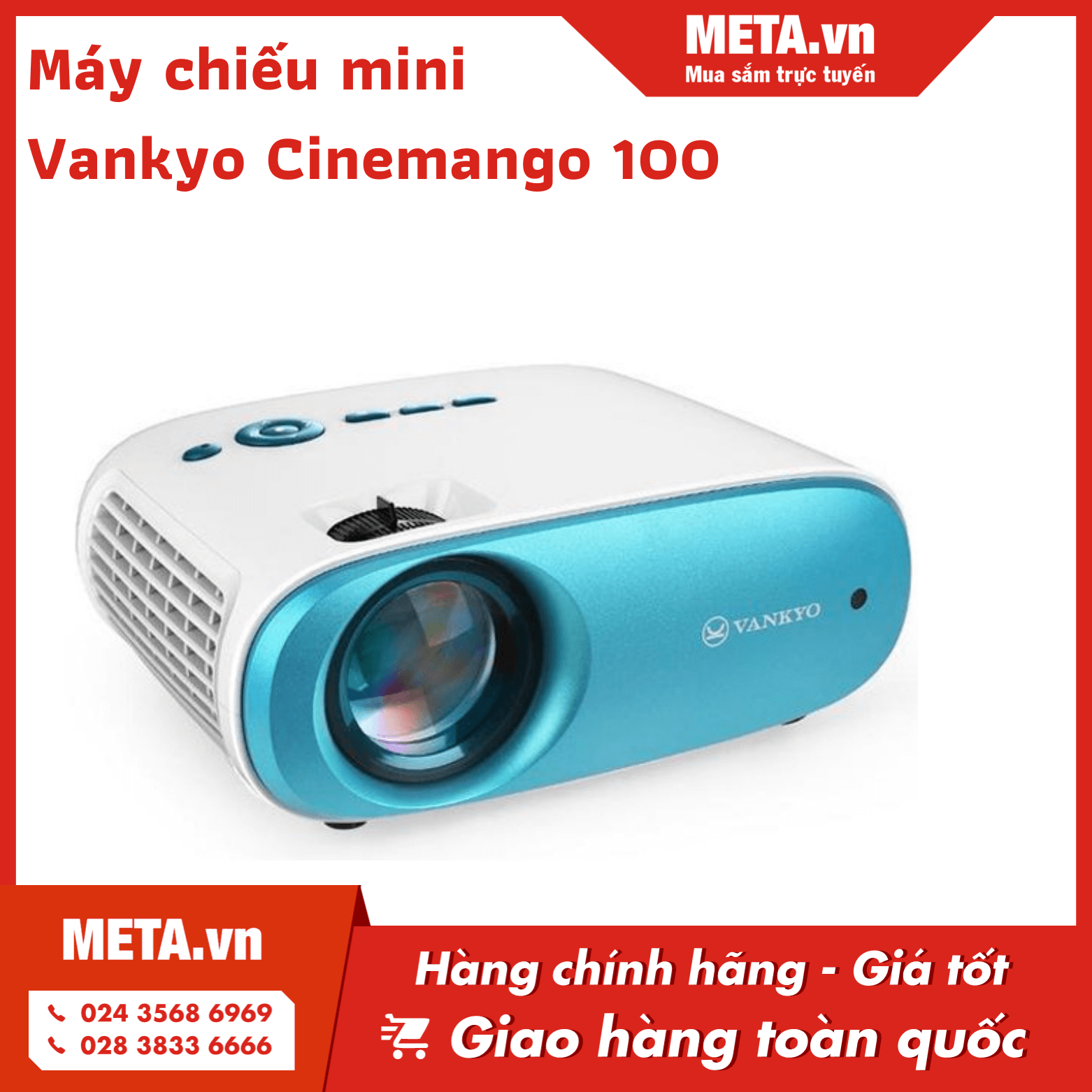 Máy chiếu mini Vankyo Cinemango 100