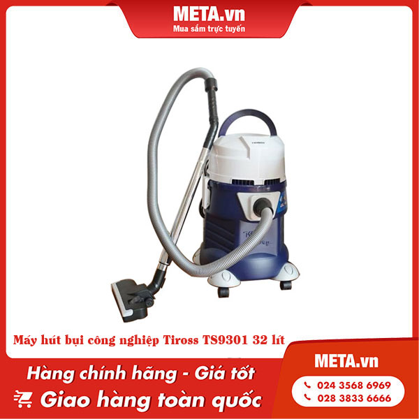 Máy hút bụi công nghiệp Tiross TS9301 32 lít