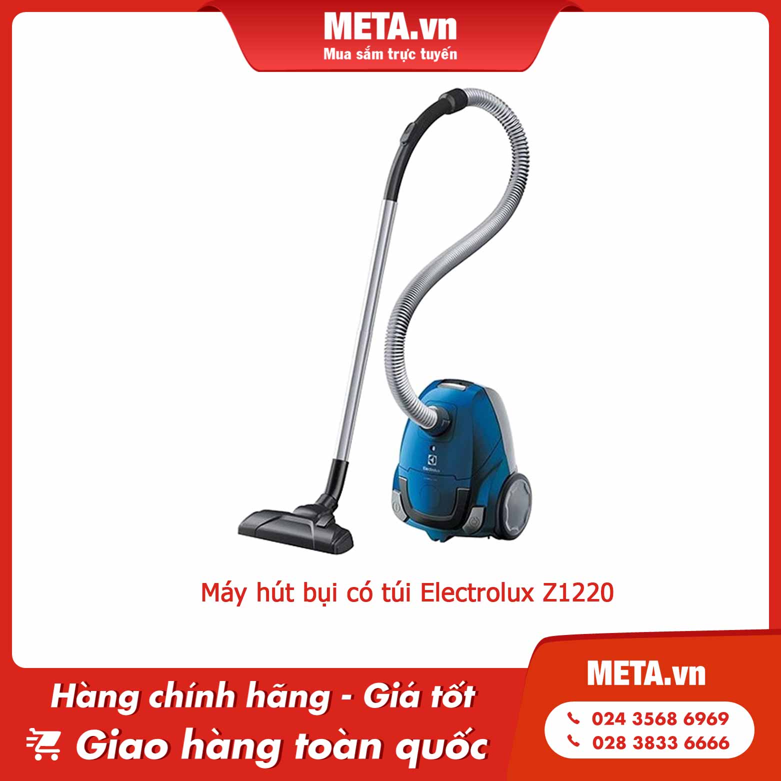 Máy hút bụi có túi Electrolux Z1220