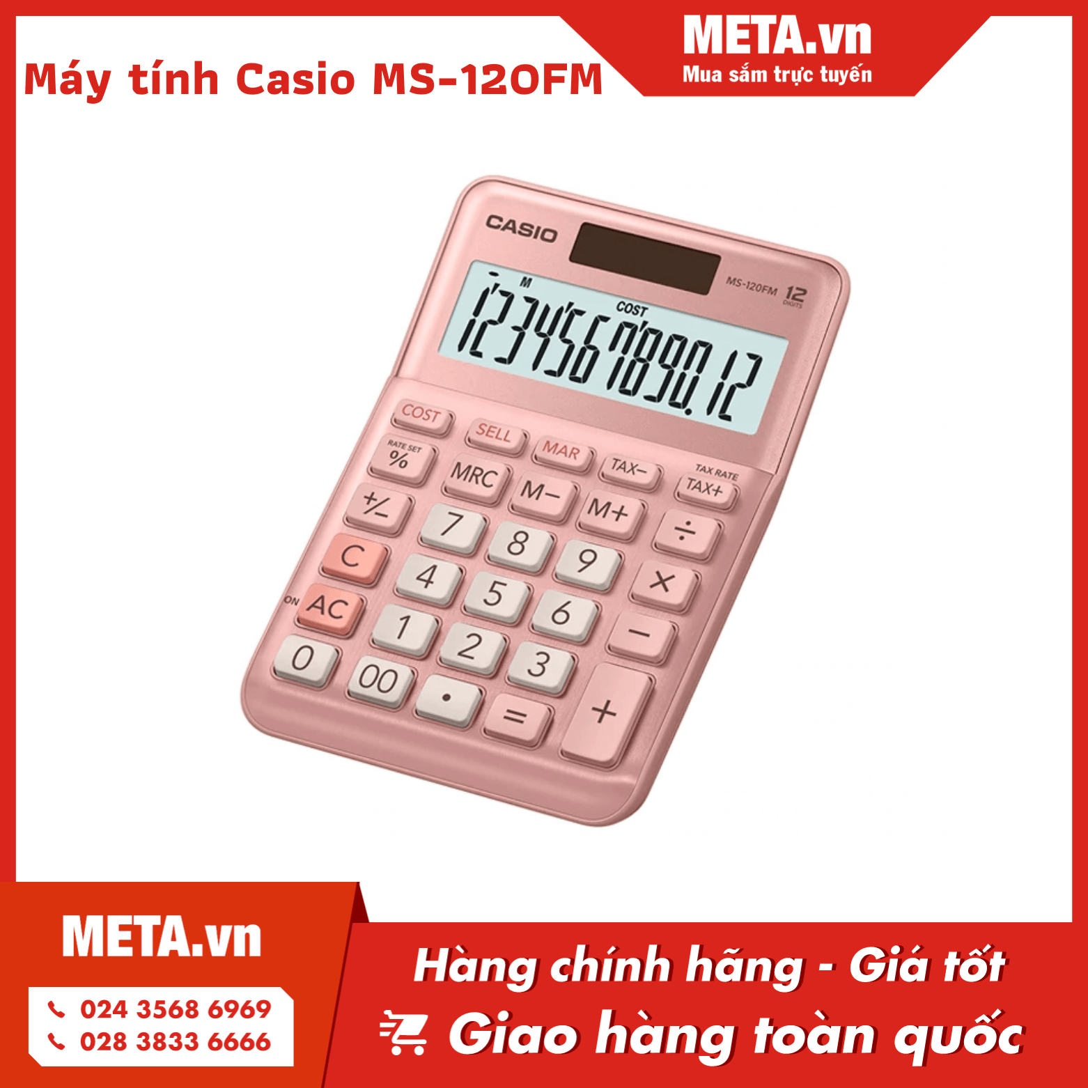 Máy tính Casio MS-120FM