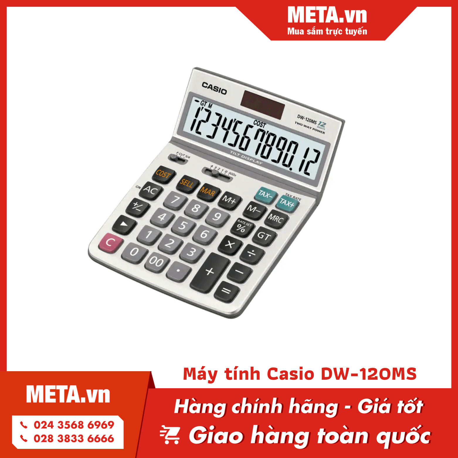 Máy tính Casio DW-120MS