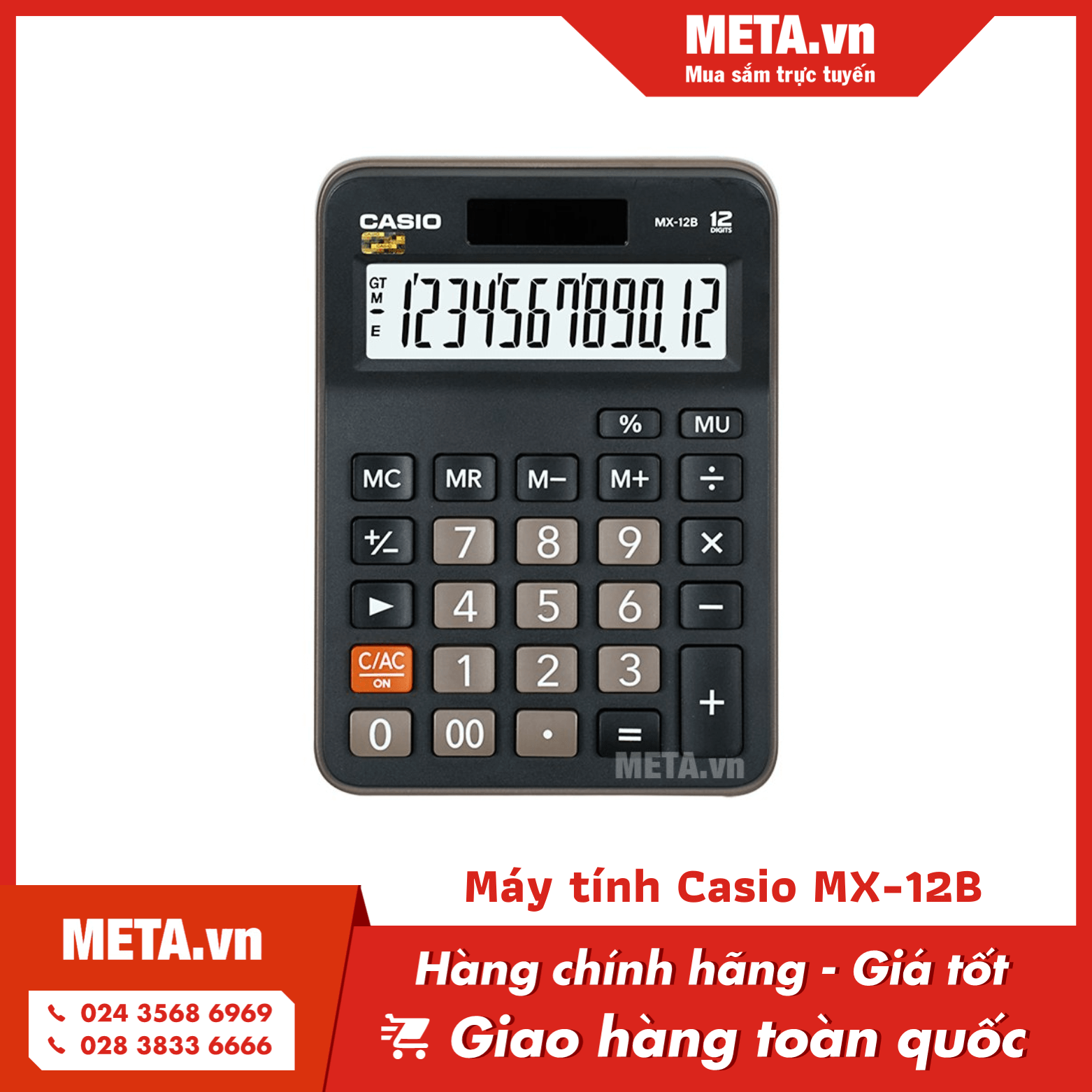Máy tính Casio MX-12B