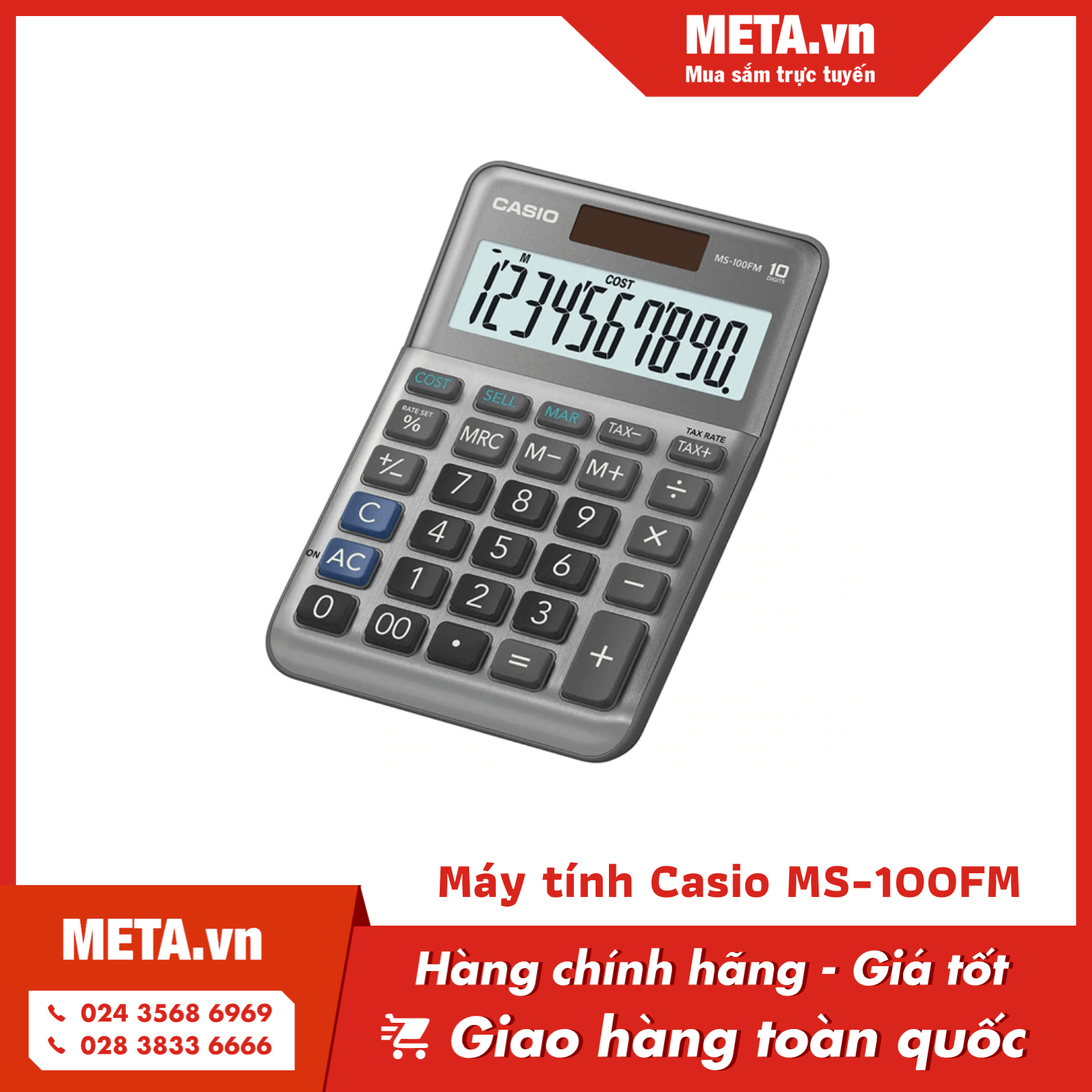 Máy tính Casio MS-100FM