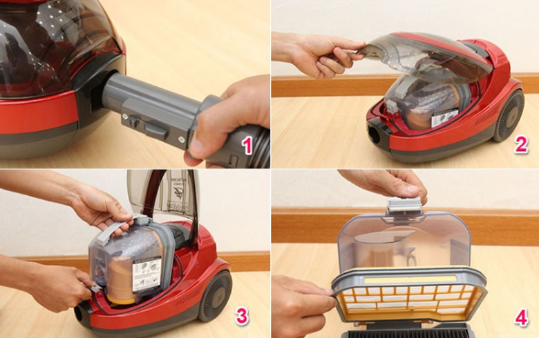 Hướng dẫn sử dụng máy hút bụi Hitachi chi tiết nhất