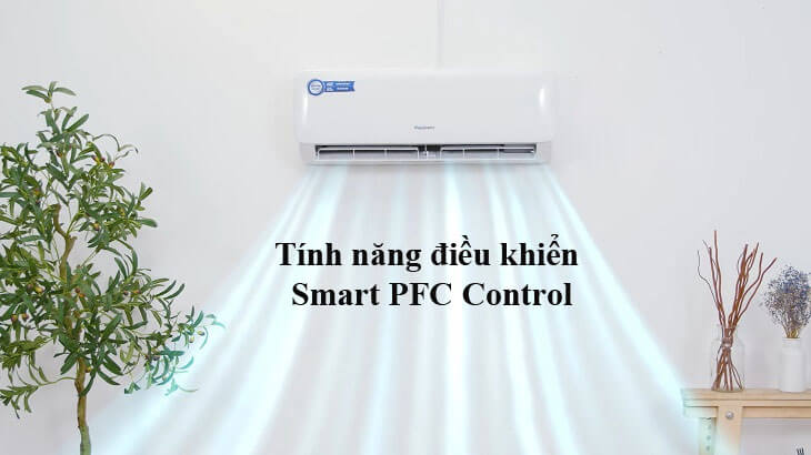 Tính năng điều khiển Smart PFC Control trên điều hòa, máy lạnh Nagakawa