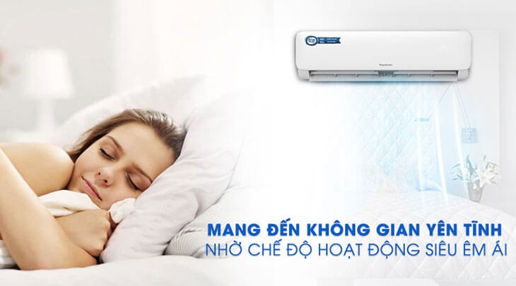 Tính năng Quiet hoạt động siêu tĩnh lặng trên điều hòa, máy lạnh Nagakawa