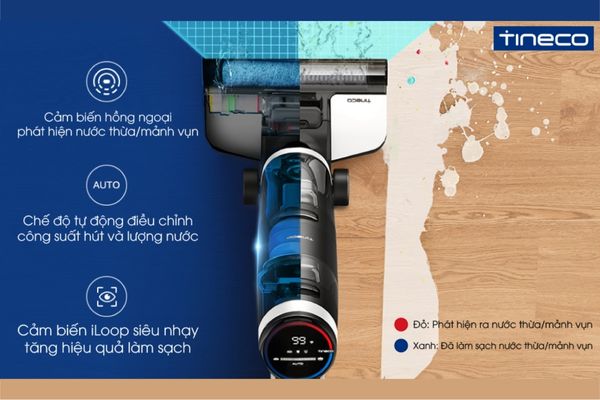  máy hút bụi lau sàn Tineco Floor One S3 