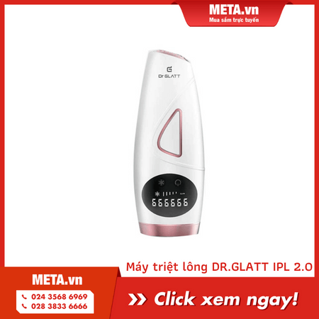 Xem chi tiết Máy triệt lông thế hệ mới DR.GLATT IPL 2.0