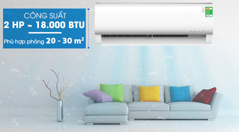 Điều hòa máy lạnh Midea 2HP MSAF-18CRN8