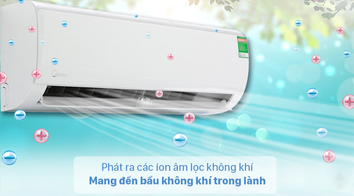 Tính năng Ionizer lọc không khí