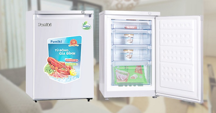 Tủ đông không có mặt kính