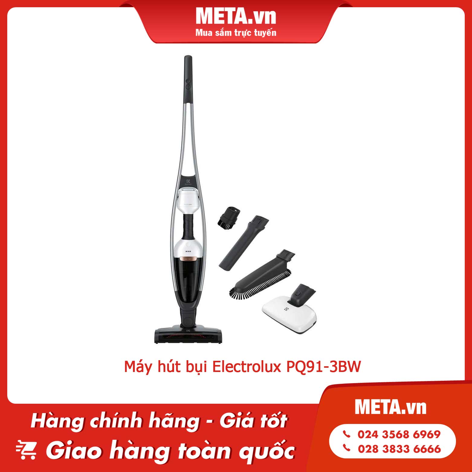 Máy hút bụi Electrolux PQ91-3BW
