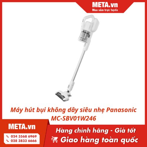 Máy hút bụi không dây siêu nhẹ Panasonic MC-SBV01W246