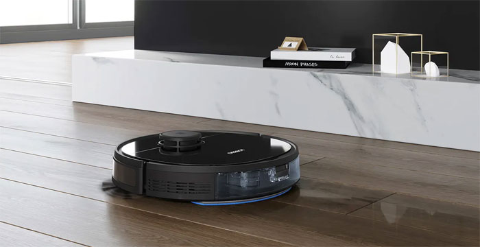 Robot hút bụi Ecovacs vận hành khá êm ái