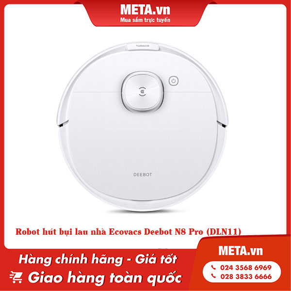 Robot hút bụi lau nhà Ecovacs Deebot N8 Pro (DLN11)