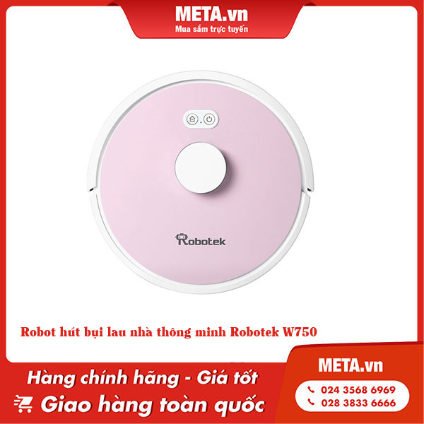 Robot hút bụi lau nhà thông minh Robotek W750