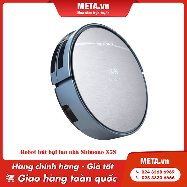 Robot hút bụi lau nhà Shimono X5S
