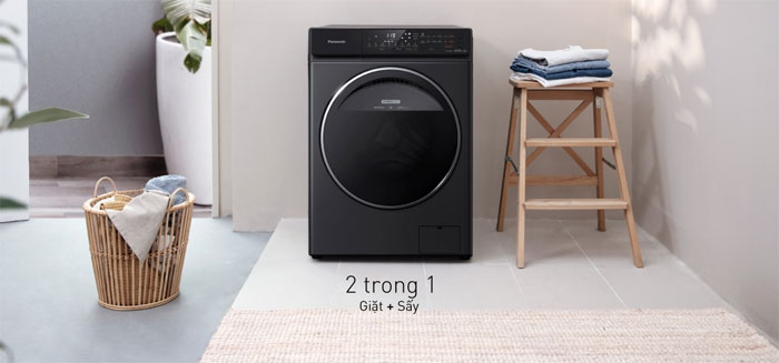 Máy giặt sấy Panasonic dòng FR sấy 6kg tiết kiệm không gian sử dụng