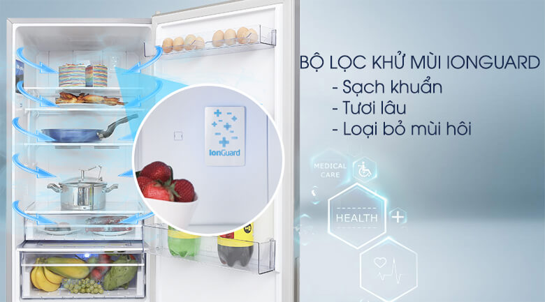 Công nghệ khử mùi diệt khuẩn Ion Guard