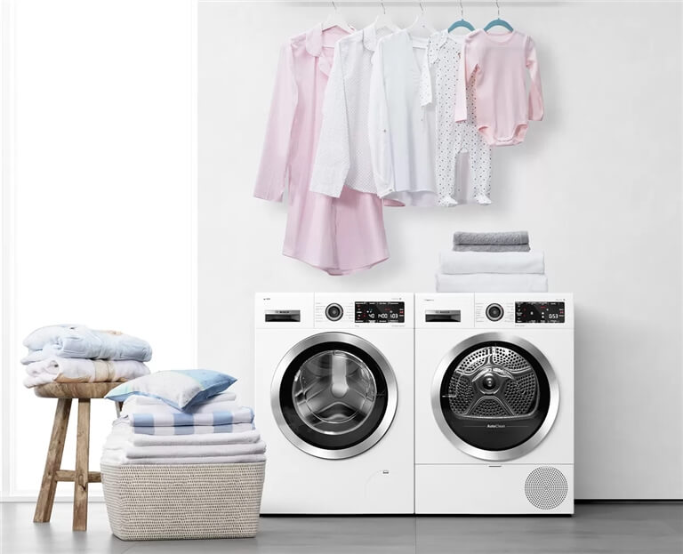 Chọn mẫu máy sấy phù hợp để giảm nhăn quần áo sấy