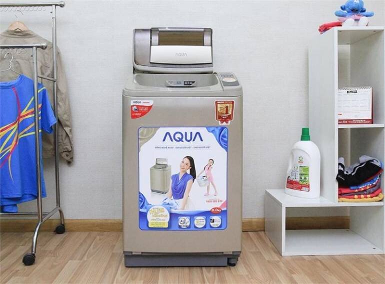 Nguyên nhân máy giặt AQUA cửa trên báo lỗi E1