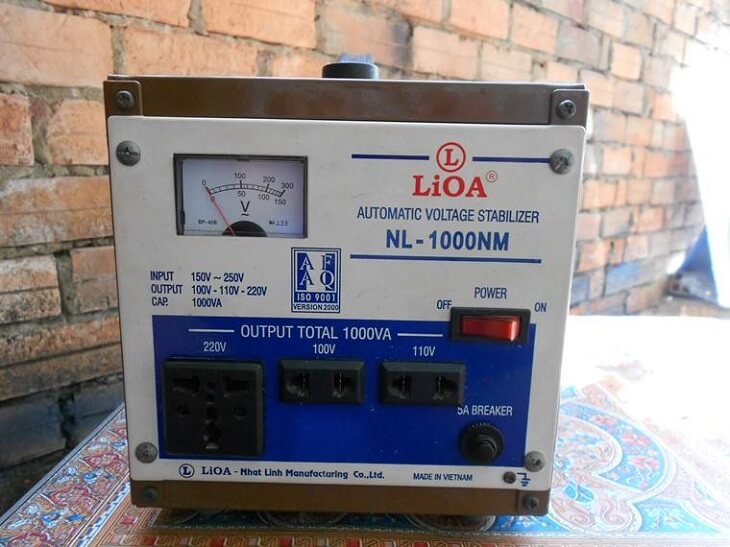 Khắc phục lỗi PF máy giặt LG bằng cách lắp đặt máy ổn áp