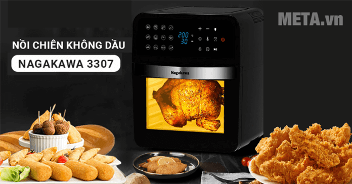 Hướng dẫn sử dụng nồi chiên không dầu NAG3307