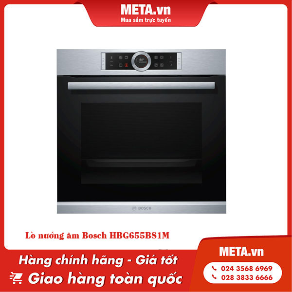 Lò nướng âm Bosch HBG655BS1M