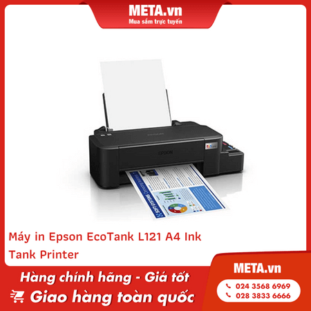 Máy in Epson EcoTank L121 A4 Ink Tank Printer