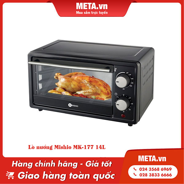 Lò nướng Mishio MK-177 14L