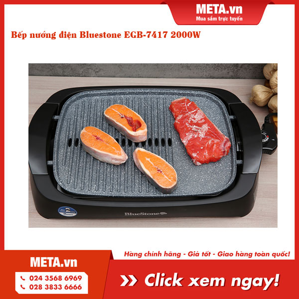 Bếp nướng điện mini Bluestone EGB-7417
