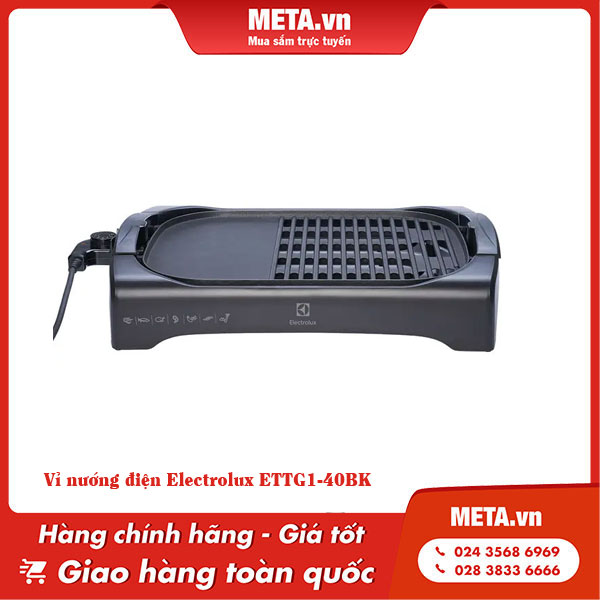 vỉ nướng điện Electrolux ETTG1-40BK
