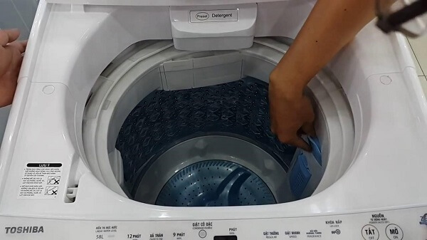 Lệch trục máy giặt
