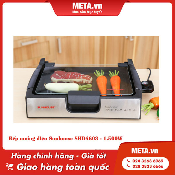 bếp nướng điện không khói Sunhouse SHD4603