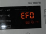 Lỗi EF0 máy giặt Electrolux do đâu và cách sửa triệt để