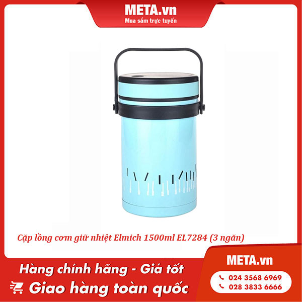 Cặp lồng cơm giữ nhiệt Elmich EL7284