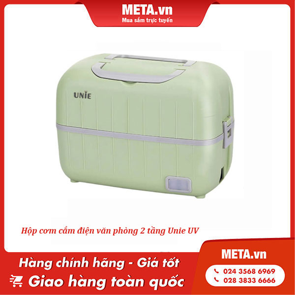 Hộp cơm cắm điện văn phòng 2 tầng Unie UV
