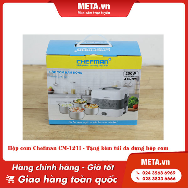 hộp cơm Chefman CM-121i