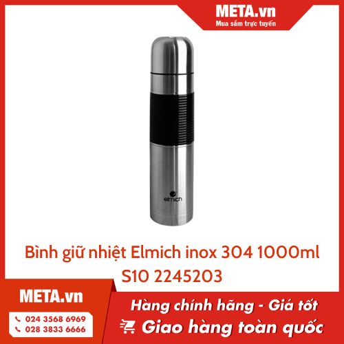 Bình giữ nhiệt Elmich inox 304 1000ml S10 2245203