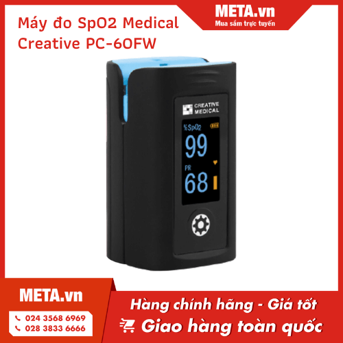 Máy đo nồng độ bão hòa oxy trong máu Medical Creative PC-60FW