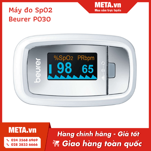 Máy đo nồng độ oxy và nhịp tim Beurer PO30